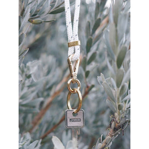 KNOK | Sleutelhanger XL | White Reflextor - Le CirQue Conceptstore