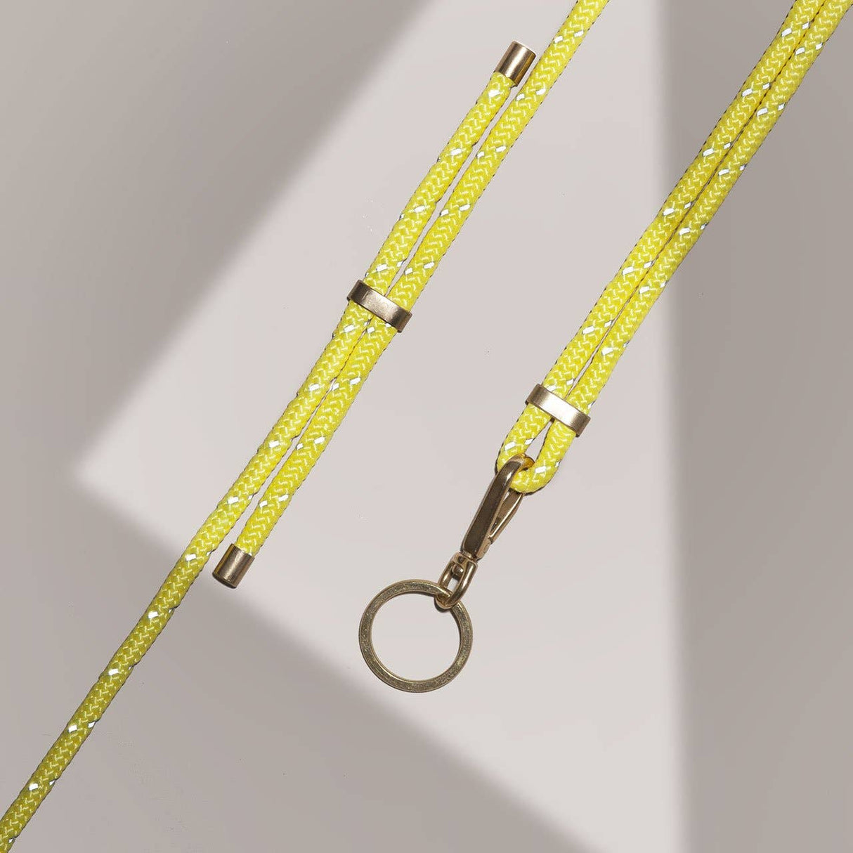 KNOK | Sleutelhanger XL | Yellow Reflextor - Le CirQue Conceptstore