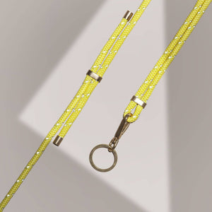 KNOK | Sleutelhanger XL | Yellow Reflextor - Le CirQue Conceptstore