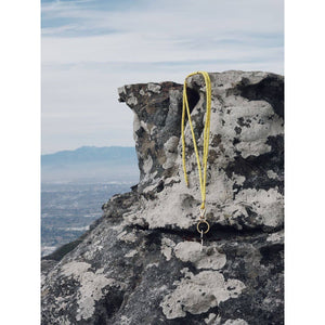 KNOK | Sleutelhanger XL | Yellow Reflextor - Le CirQue Conceptstore