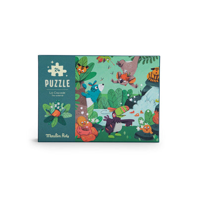 MOULIN ROTY - Lichtgevende Puzzel "Dans la Jungle" (24 stuks) 3+ - Le CirQue Kidsconceptstore 