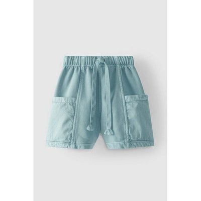 LARANJINHA - Short Petrol Blue - Le CirQue Kidsconceptstore 