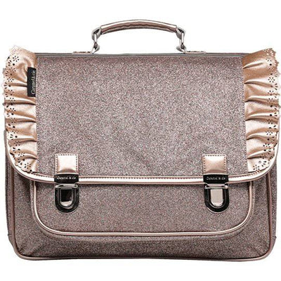 CARAMEL&CIE - Boekentas - Koperen Pailletten Froufrous (M) - Le CirQue Kidsconceptstore 