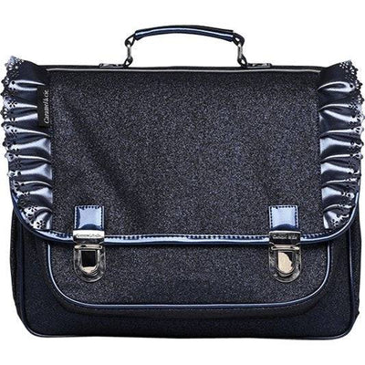 CARAMEL&CIE - Boekentas - Marine Pailletten Medium Frilly Satchel - Le CirQue Kidsconceptstore 