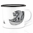 LIGARTI | Emaille Mok | Beer Verjaardag - Le CirQue Conceptstore