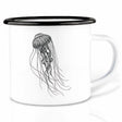 LIGARTI | Emaille Mok | Diepzee Kwallen - Le CirQue Conceptstore