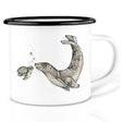 LIGARTI | Emaille Mok | Schildpad & Zeeleeuw - Le CirQue Conceptstore