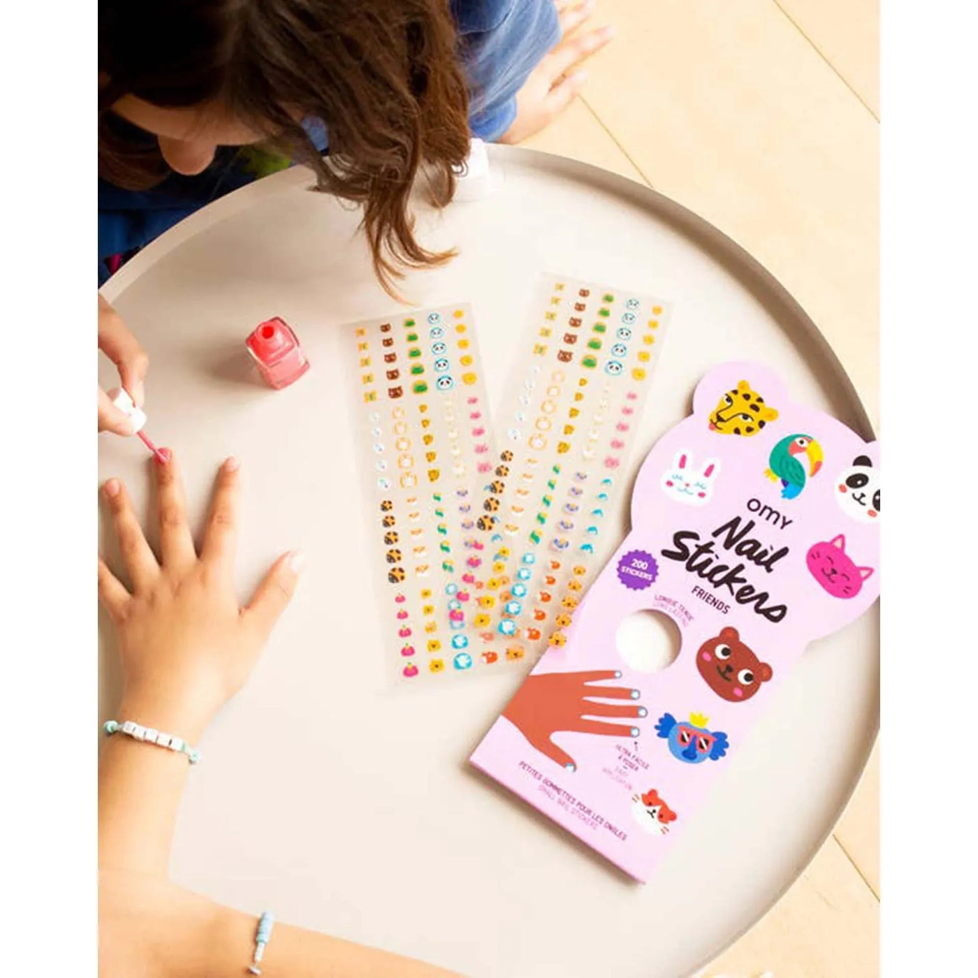 OMY - Nagelstickers "Friends" - Le CirQue Kidsconceptstore 