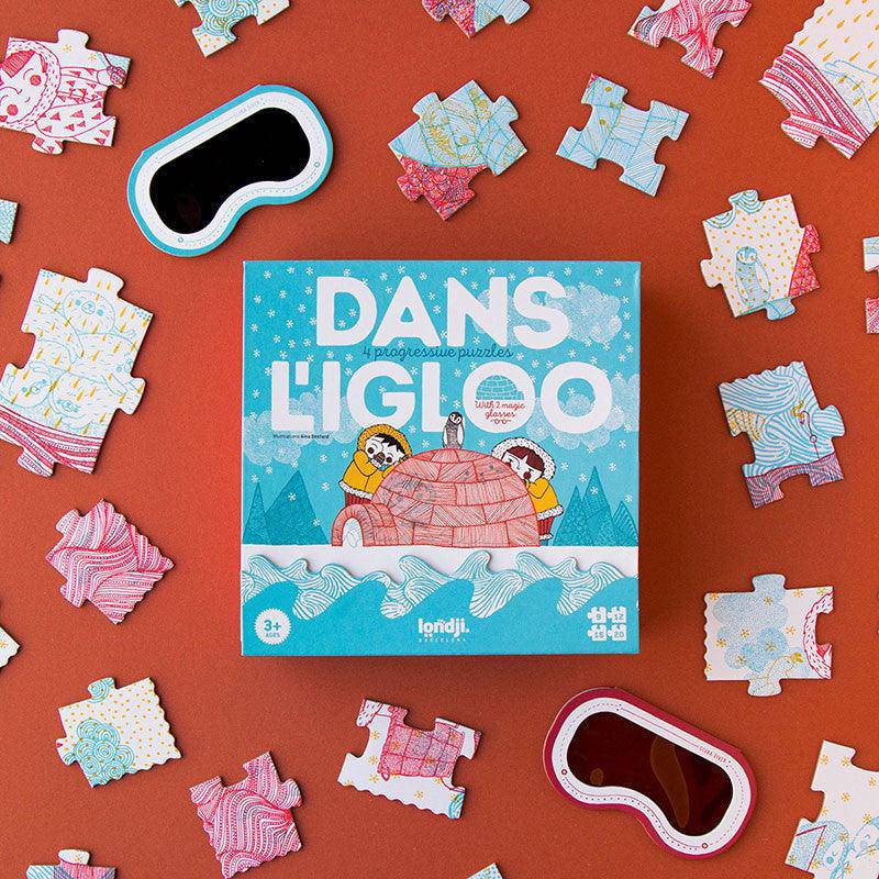 LONDJI - Puzzel - Dans l'igloo 3+ - Le CirQue Kidsconceptstore 