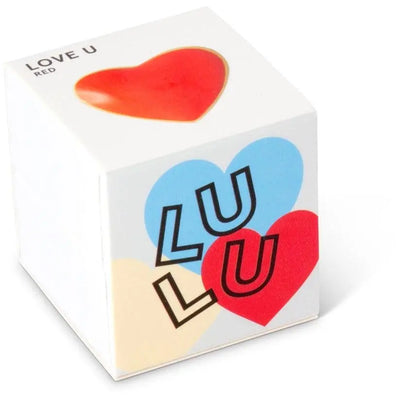 LULU COPENHAGEN - Oorbellen - Enamel Heart Red (1stuks) - Le CirQue Kidsconceptstore 