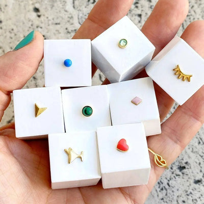 LULU COPENHAGEN - Oorbellen - Hashtag (1stuk) - Le CirQue Kidsconceptstore 