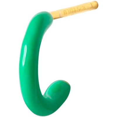 LULU COPENHAGEN - Oorbellen - Hoop Enamel Light Green (1stuk) - Le CirQue Kidsconceptstore 