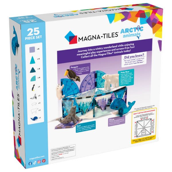 MAGNA TILES | Arctic Animals (25 stuks) - Le CirQue Conceptstore