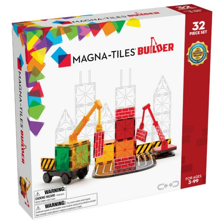 MAGNA TILES | Bouwers (32 stuks) - Le CirQue Conceptstore