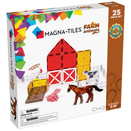 MAGNA TILES | Farm Animals (25 stuks) - Le CirQue Conceptstore