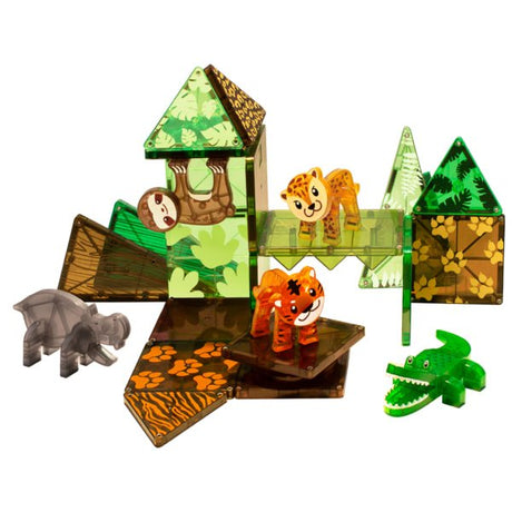 MAGNA TILES | Jungle Animals (25 stuks) - Le CirQue Conceptstore