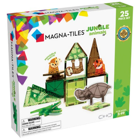 MAGNA TILES | Jungle Animals (25 stuks) - Le CirQue Conceptstore