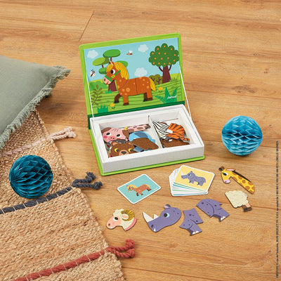 JANOD - Educatieve Puzzel - Magnéti'book Dieren 3+ - Le CirQue Kidsconceptstore 