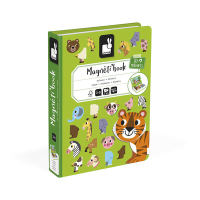 JANOD - Educatieve Puzzel - Magnéti'book Dieren 3+ - Le CirQue Kidsconceptstore 