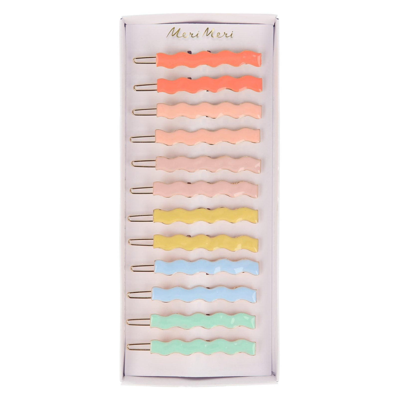 MERI MERI - Enamel Wavy Hair Clips - Le CirQue Kidsconceptstore 