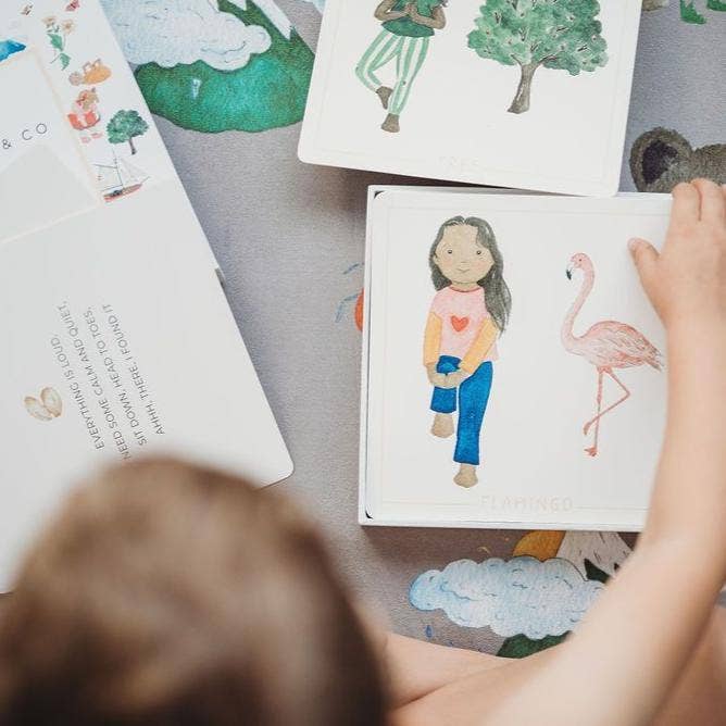 MINDFUL AND CO KIDS | Yoga Flash Kaarten - Le CirQue Conceptstore