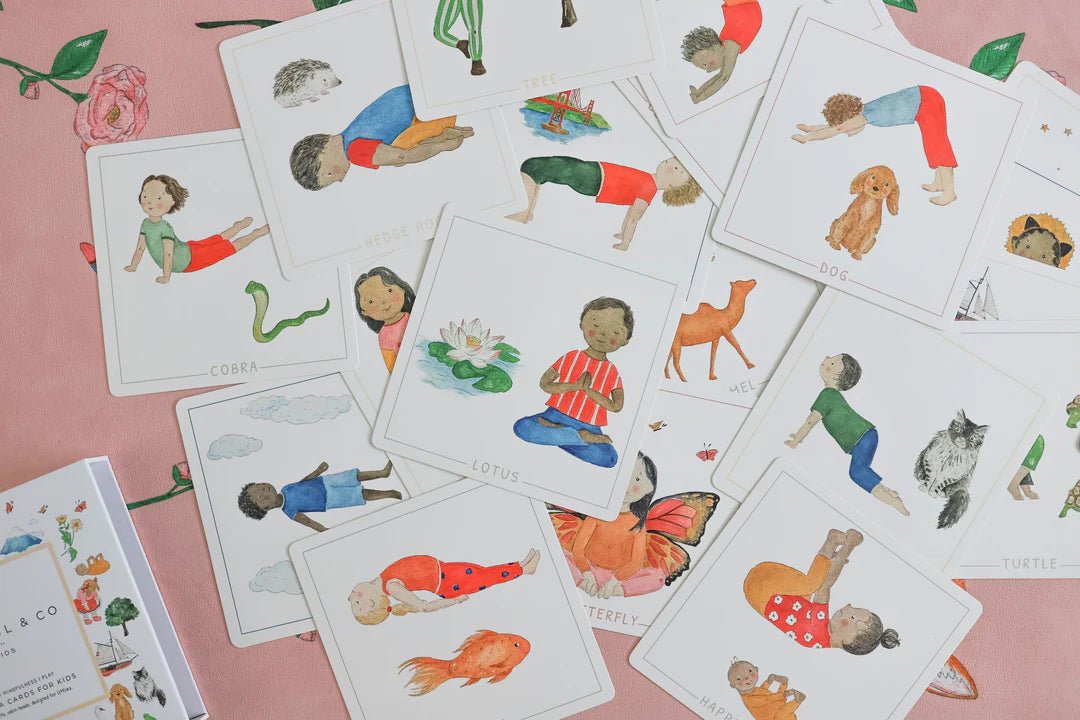 MINDFUL AND CO KIDS | Yoga Flash Kaarten - Le CirQue Conceptstore