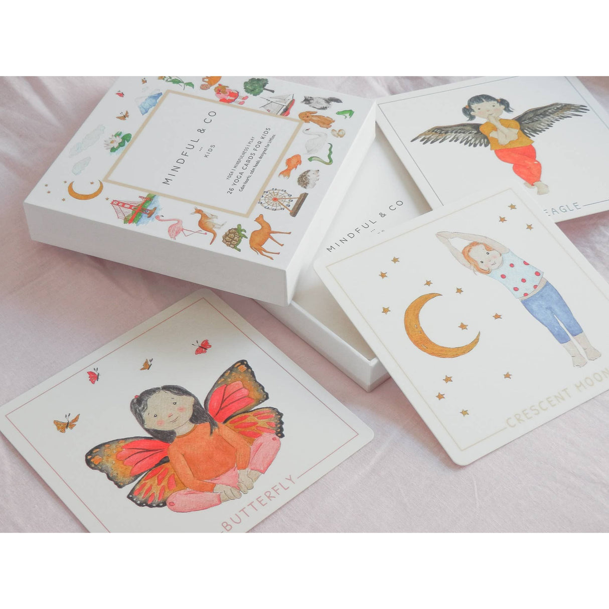 MINDFUL AND CO KIDS | Yoga Flash Kaarten - Le CirQue Conceptstore