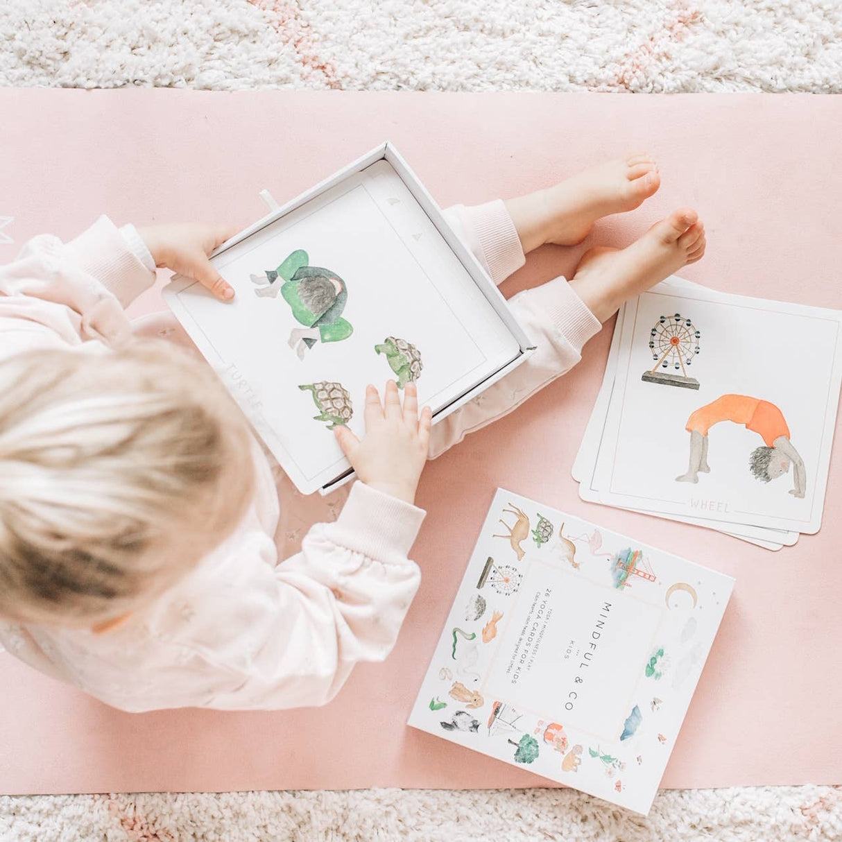 MINDFUL AND CO KIDS | Yoga Flash Kaarten - Le CirQue Conceptstore