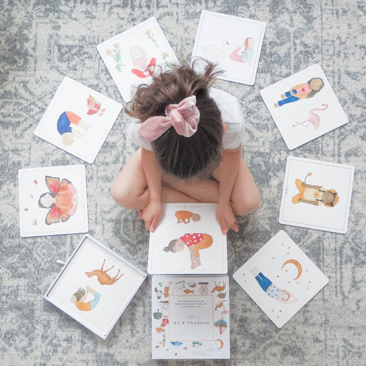 MINDFUL AND CO KIDS | Yoga Flash Kaarten - Le CirQue Conceptstore