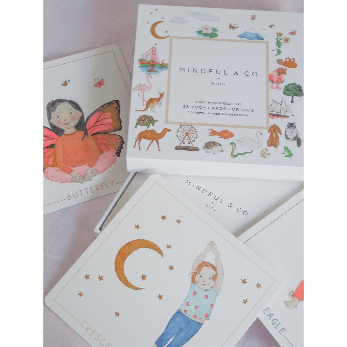 MINDFUL AND CO KIDS | Yoga Flash Kaarten - Le CirQue Conceptstore