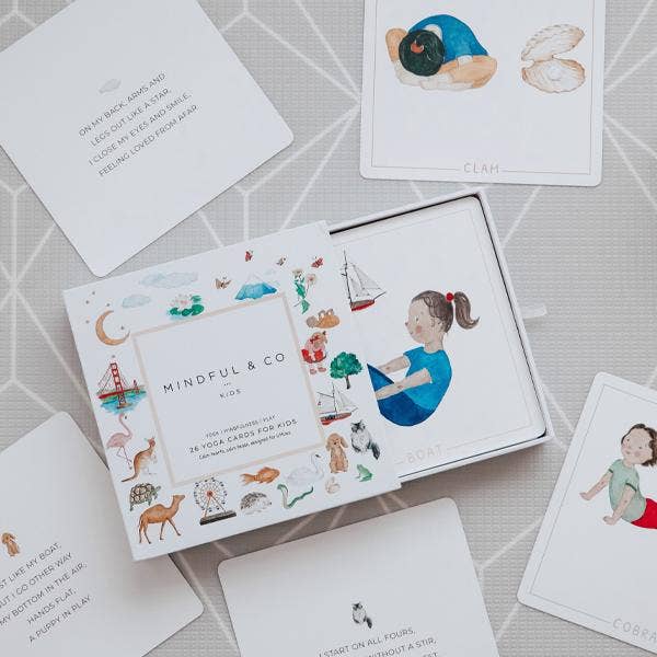 MINDFUL AND CO KIDS | Yoga Flash Kaarten - Le CirQue Conceptstore