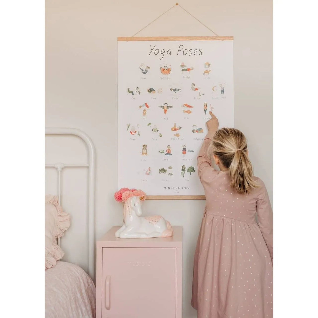 MINDFUL AND CO KIDS | Yoga Poses Poster - Le CirQue Conceptstore