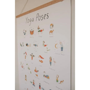 MINDFUL AND CO KIDS | Yoga Poses Poster - Le CirQue Conceptstore