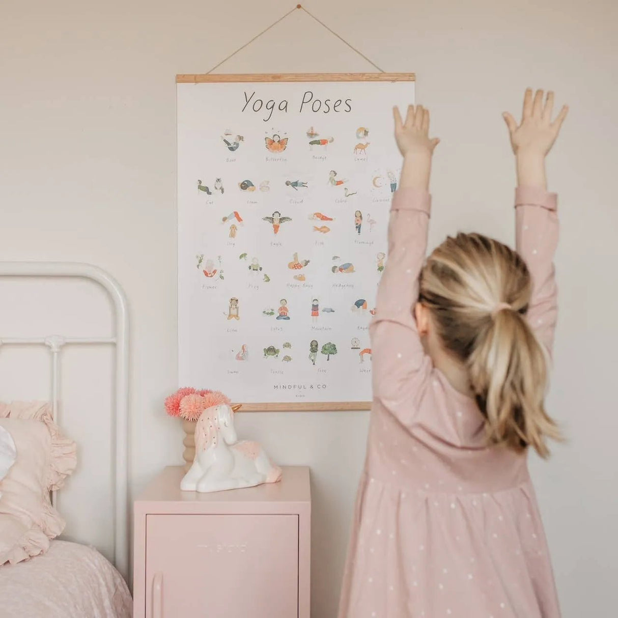 MINDFUL AND CO KIDS | Yoga Poses Poster - Le CirQue Conceptstore