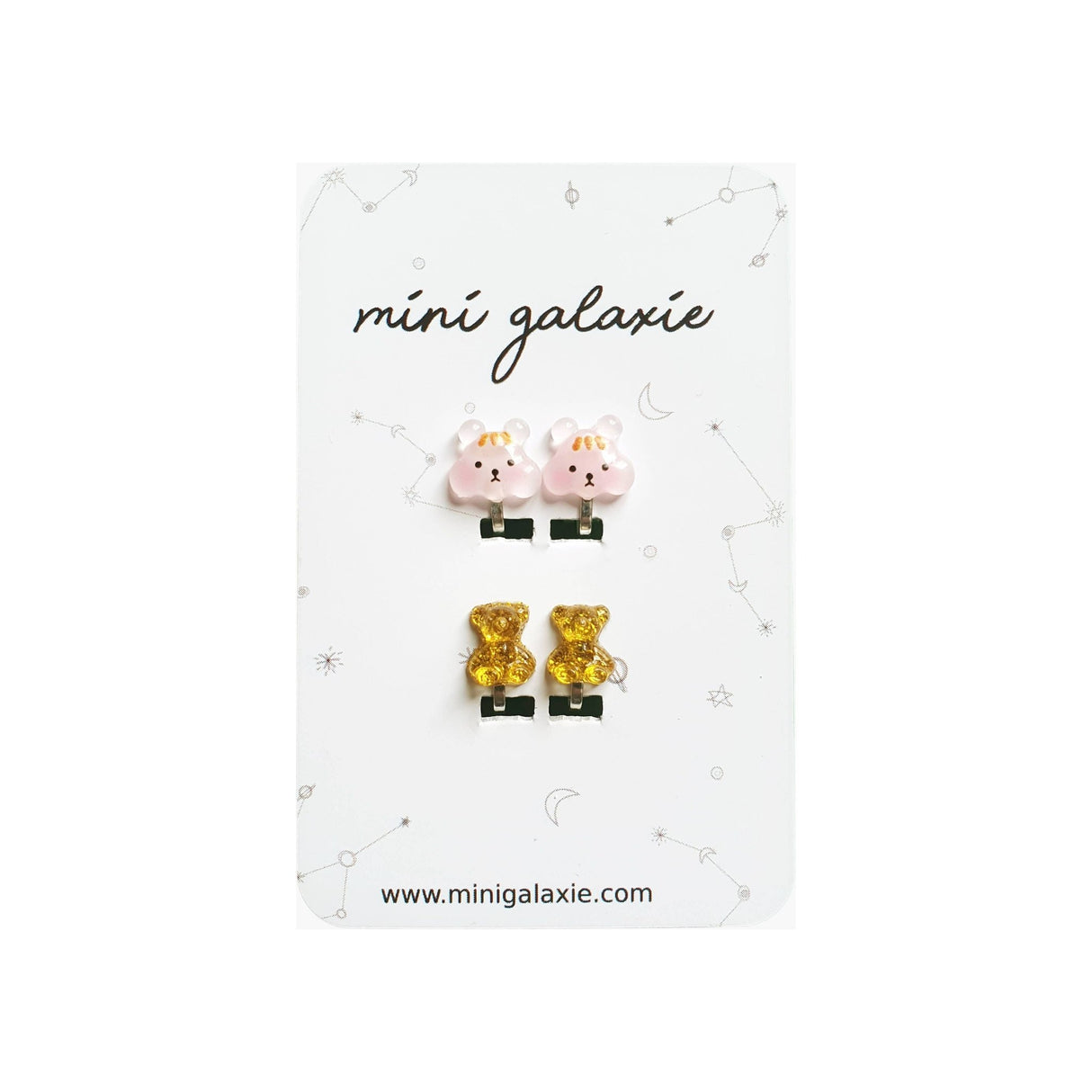 MINI GALAXIE | Oorbellen Met Clip | Honden En Welpen - Le CirQue Conceptstore