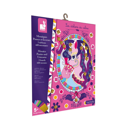 JANOD - DIY "Mosaic Poneys & Unicorns" 5+ - Le CirQue Kidsconceptstore 