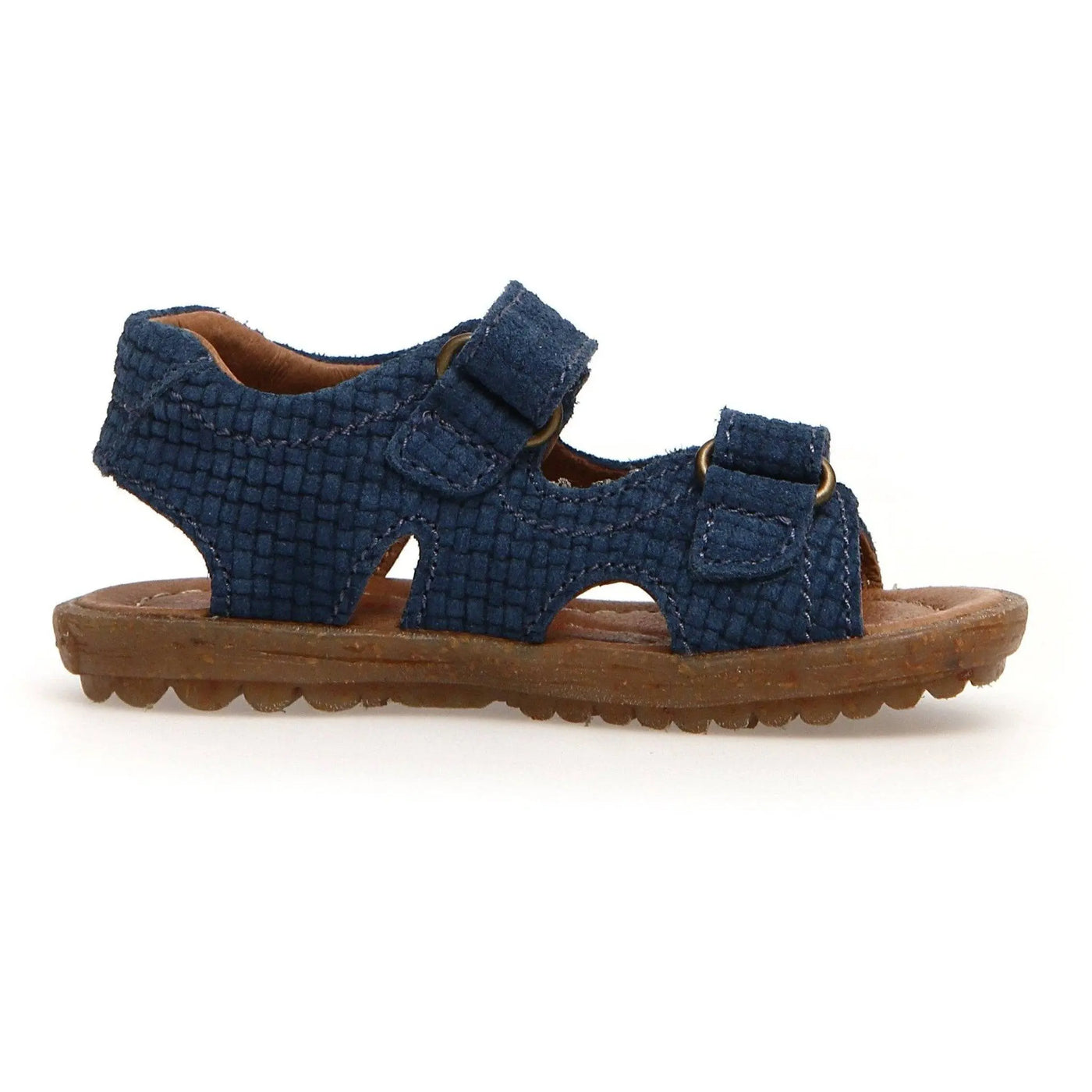 NATURINO - Sky Suede Woven Indigo - Le CirQue Kidsconceptstore 