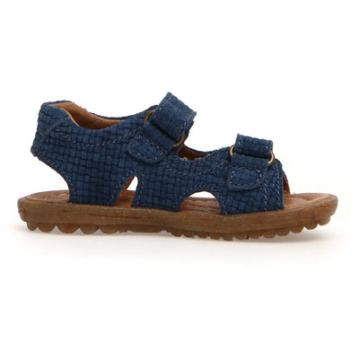 NATURINO - Sky Suede Woven Indigo - Le CirQue Kidsconceptstore 