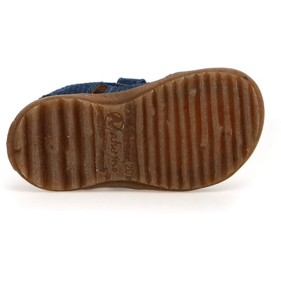 NATURINO - Sky Suede Woven Indigo - Le CirQue Kidsconceptstore 