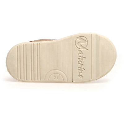 NATURINO - Clarendon Nappa Cognac/Sand - Le CirQue Kidsconceptstore 
