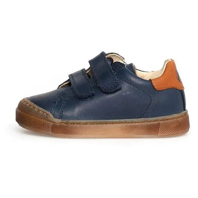 NATURINO - Eindhoven Nappa Navy/Cognac - Le CirQue Kidsconceptstore 