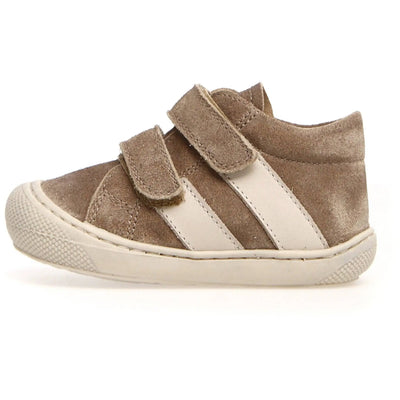 NATURINO - Cocoon Macks Delave Nappa Taupe/Milk - Le CirQue Kidsconceptstore 