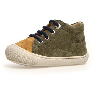 NATURINO - Cocoon Suede Bone Militaire/Zucca/Navy - Le CirQue Kidsconceptstore 