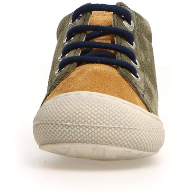 NATURINO - Cocoon Suede Bone Militaire/Zucca/Navy - Le CirQue Kidsconceptstore 