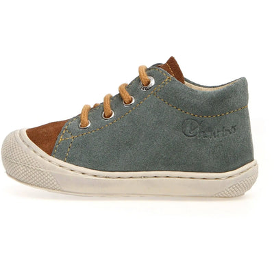 NATURINO - Cocoon Suede Bone Sage/Brown/Zucca - Le CirQue Kidsconceptstore 