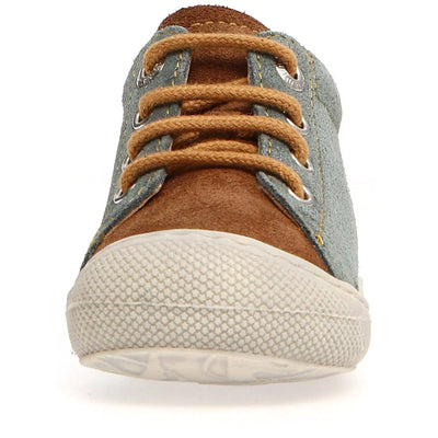 NATURINO - Cocoon Suede Bone Sage/Brown/Zucca - Le CirQue Kidsconceptstore 