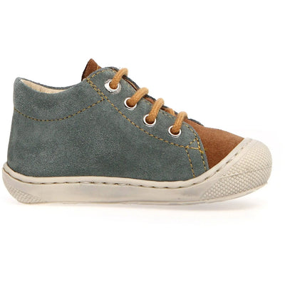 NATURINO - Cocoon Suede Bone Sage/Brown/Zucca - Le CirQue Kidsconceptstore 