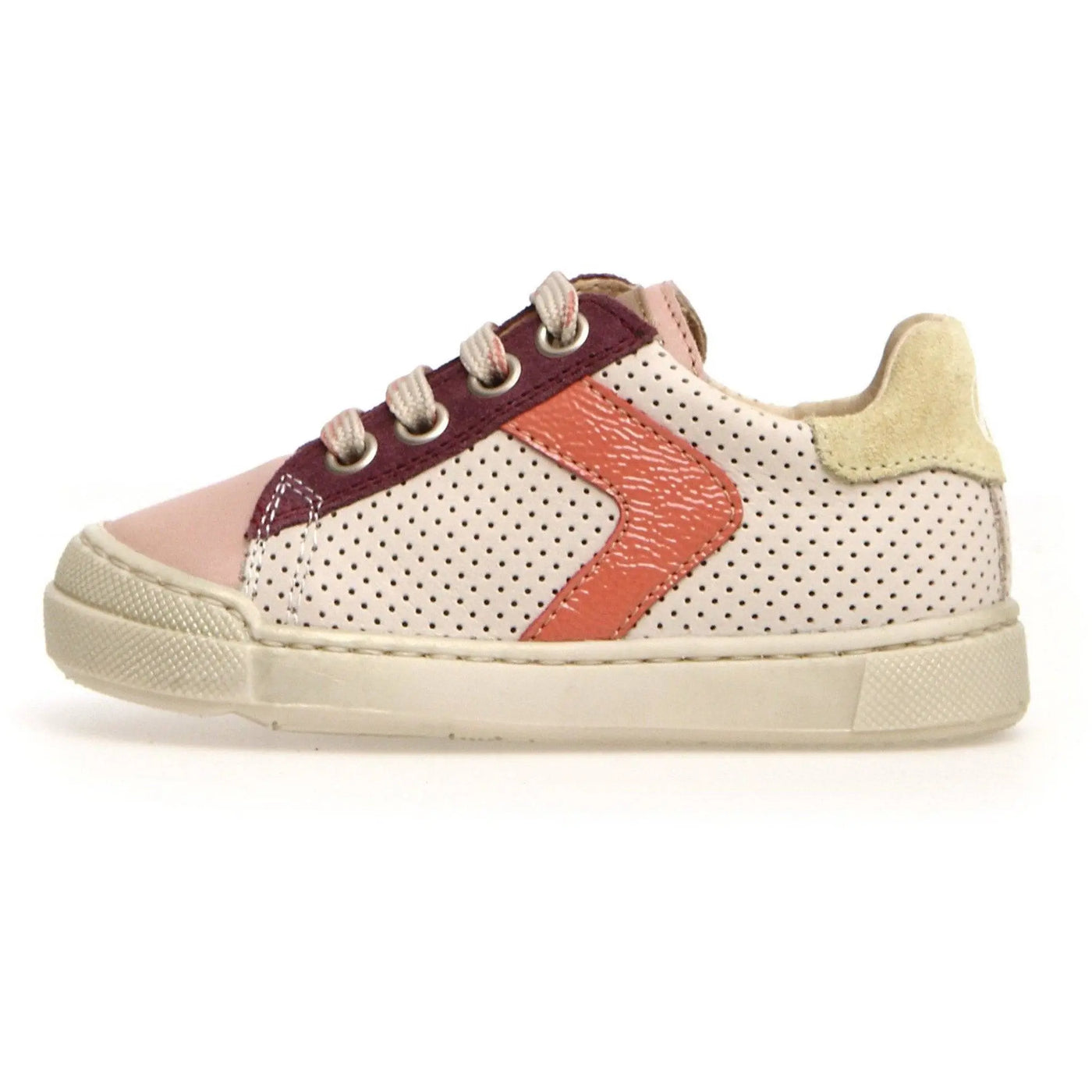 NATURINO - Clarendon Nappa Perf. Cipria/Milk - Le CirQue Kidsconceptstore 