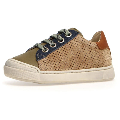 NATURINO - Eindhoven Nappa Suede Stone/Sand - Le CirQue Kidsconceptstore 