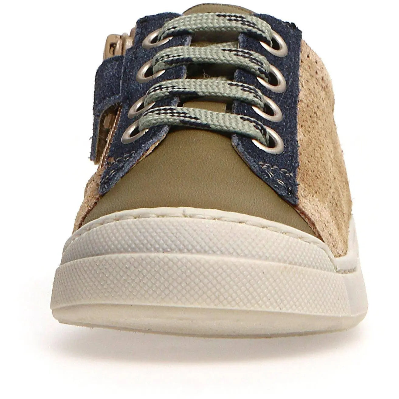 NATURINO - Eindhoven Nappa Suede Stone/Sand - Le CirQue Kidsconceptstore 